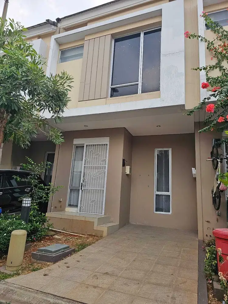 Jual cepat Rumah furnish milano village paramount serpong