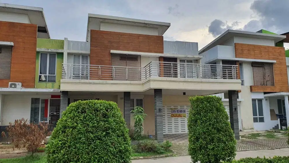 DIJUAL MURAH  RUMAH 12 X 20 FULL FURNISH CLUSTER THE LEAF CITRA RAYA