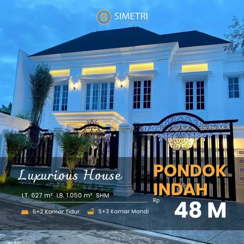 Rumah Super Mewah di Pondok Indah Brand New