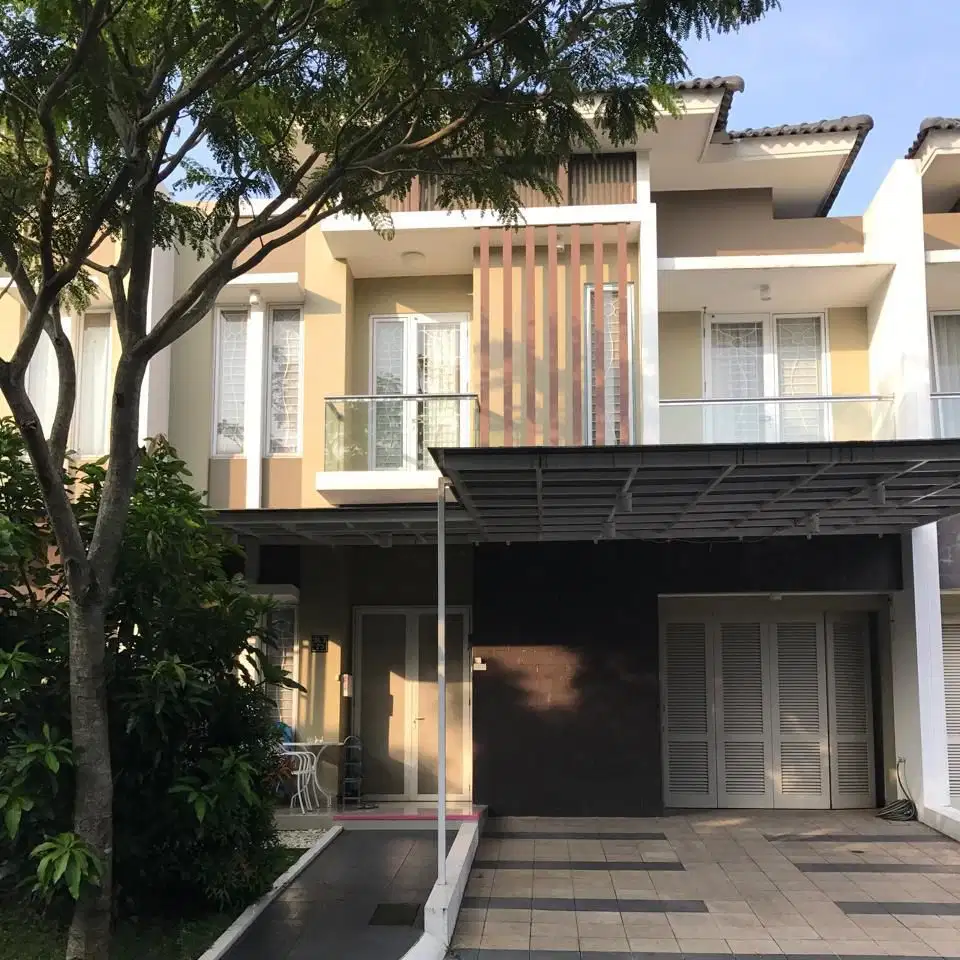 Rumah Semi Furnish Cluster San Lorenzo Gading Serpong