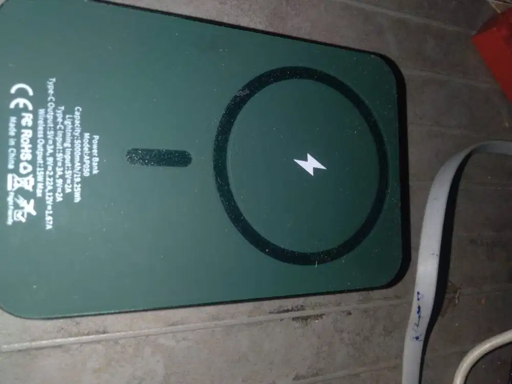Changer super cepat 2 in 1 wireless dan kabel type c