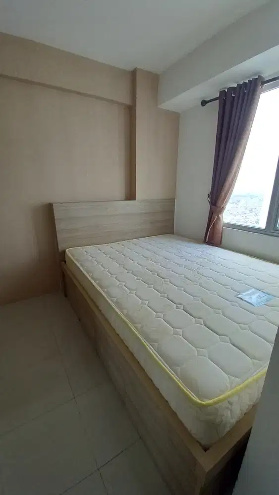 Jual unit type 2 kamar siap huni apartemen bassura city