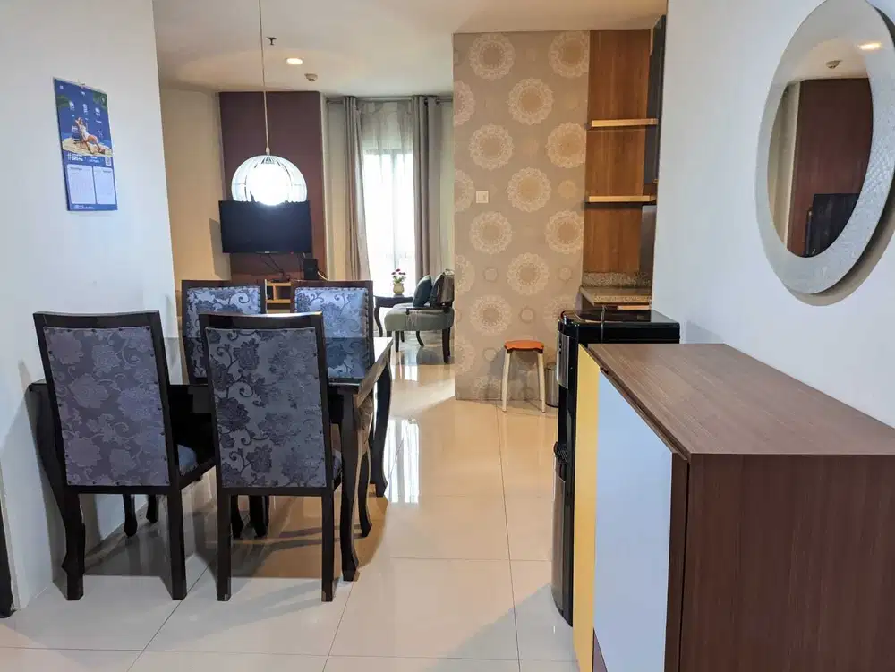 Apartemen Tamansari Semanggi 2 BR Sewa Full Furnish