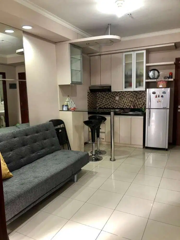 Disewakan furnish tipe 2br apt royal mediterania garden residence