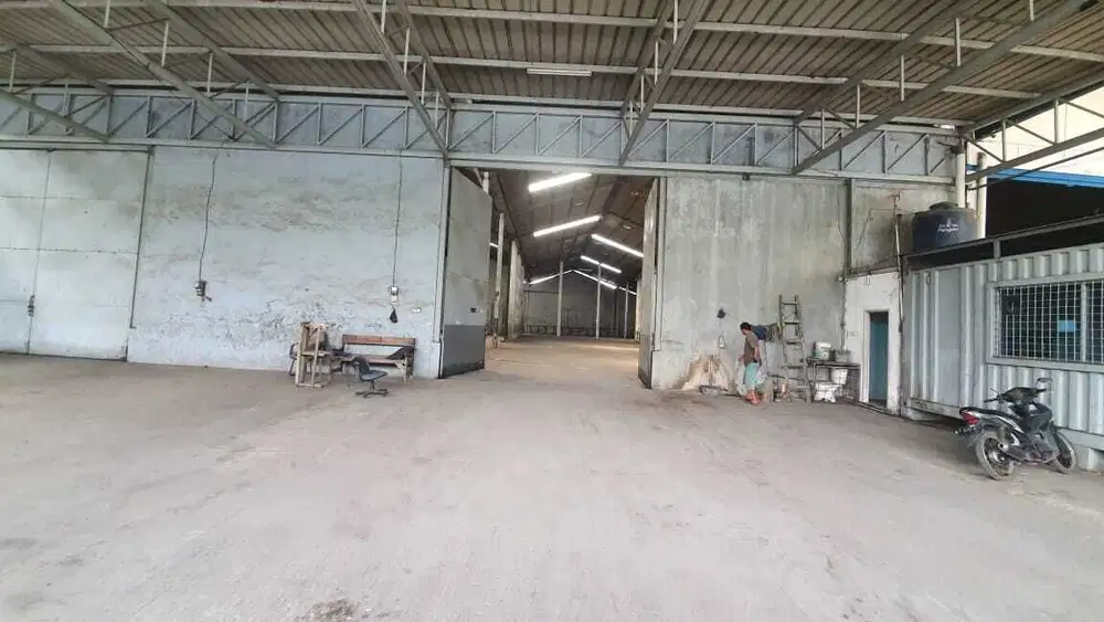 Dijual Gudang di Kosambi Permai LB 619m2, LT 1686m2. Harga 22M Nego