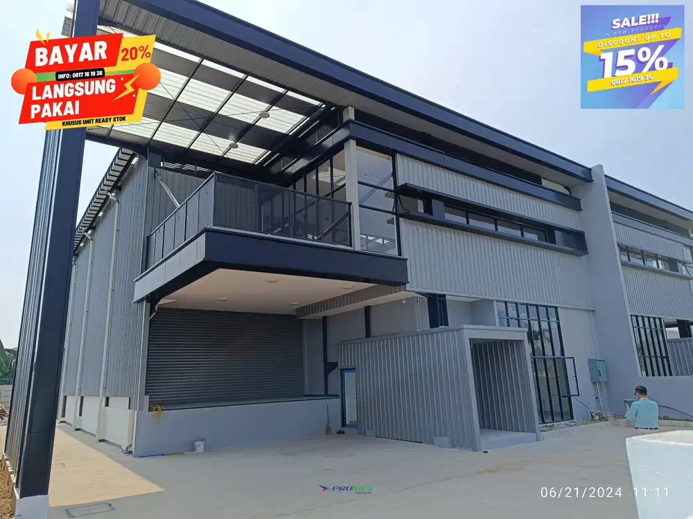 SMH Smart Manufacture Hub Gudang Pabrik Modern Jababeka Cikarang