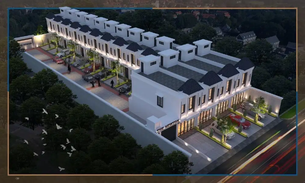 DIJUAL RUMAH DI KOMPLEK THE NEWTON MEDAN