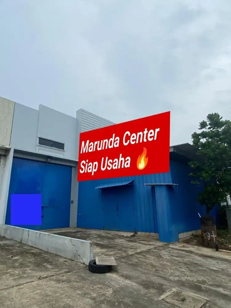 DIJUAL GUDANG  !! DI PERGUDANGAN MARUNDA CENTER