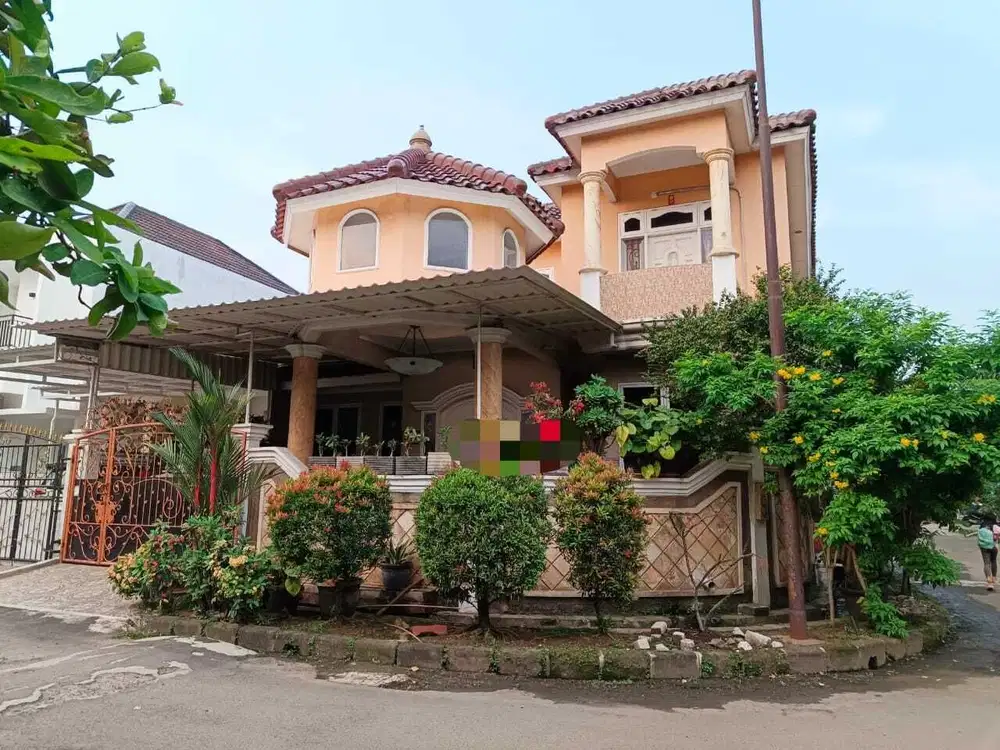 JUAL CEPAT Banjar Wijaya Cipondoh Tangerang Rumah Hook 2 1/4 Lantai Siap Huni SHM 3 M Nego Sampai Deal