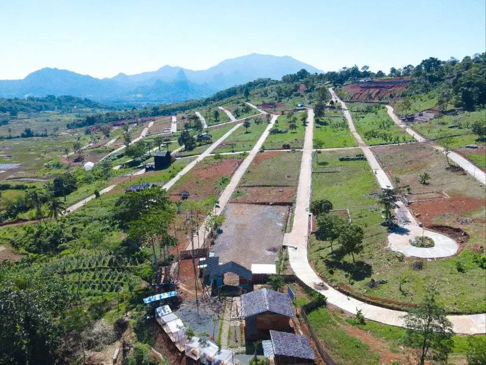 JUAL TANAH MURAH NEMPEL WISATA DEKAT JAKARTA INCLUDE BIAYA SURAT AJB