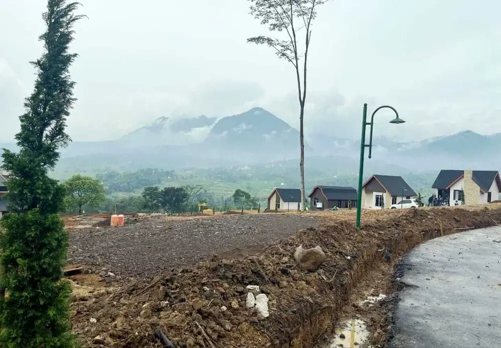 Tanah Kavling 100 Meter² COR dekat depok View Gunung SHM Bisa dibangun