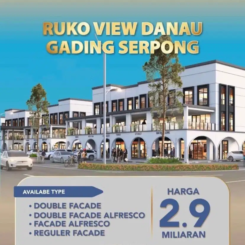 ruko maggiore gading serpong lokasi sangat ramai