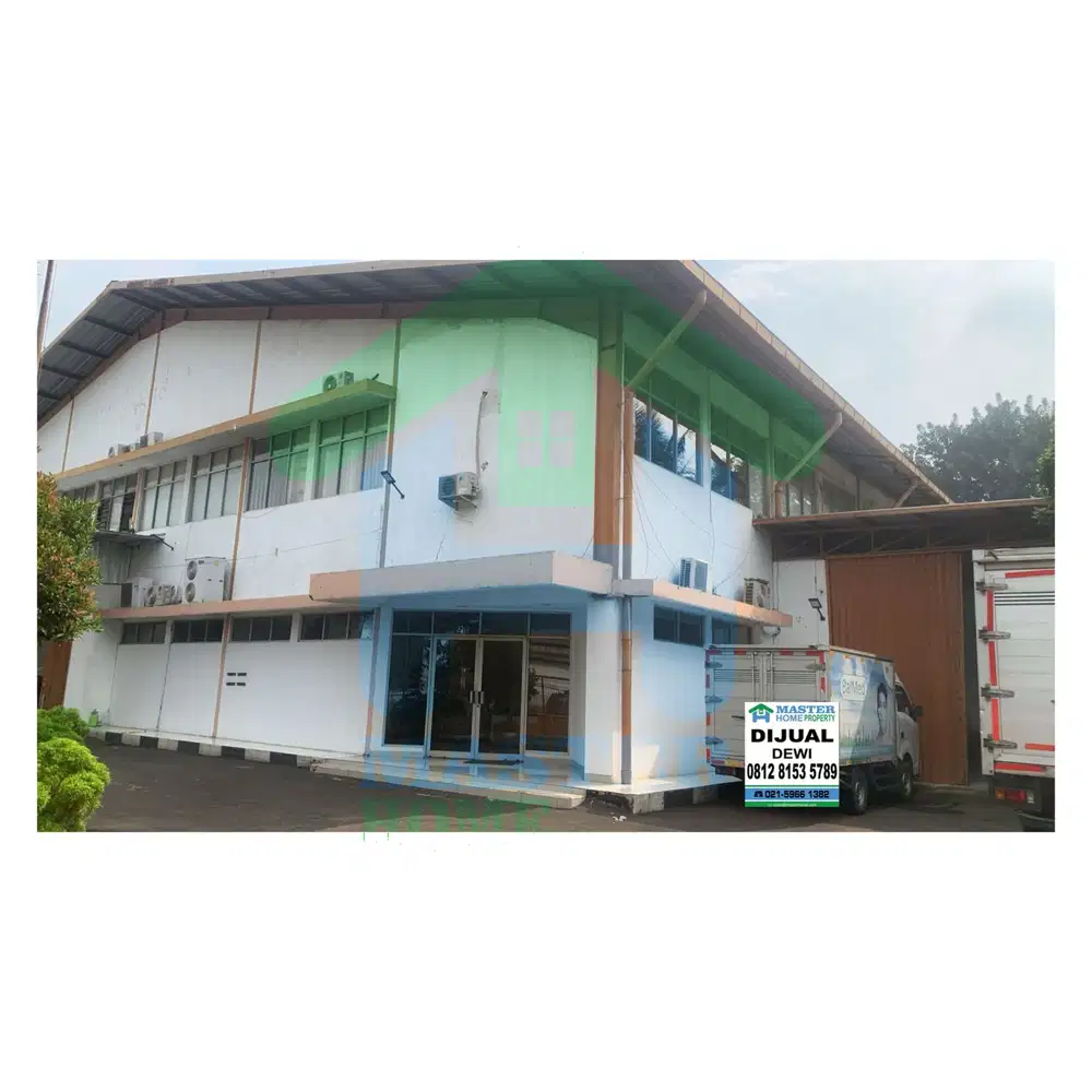 Jual Pabrik di Kawasan Industri Purati Kencana Alam (Bonen), Cikupa