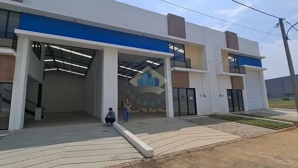 JUAL GUDANG BARU 24x10m SIAP PAKAI DEKAT TOL NAROGONG CILEUNGSI BOGOR