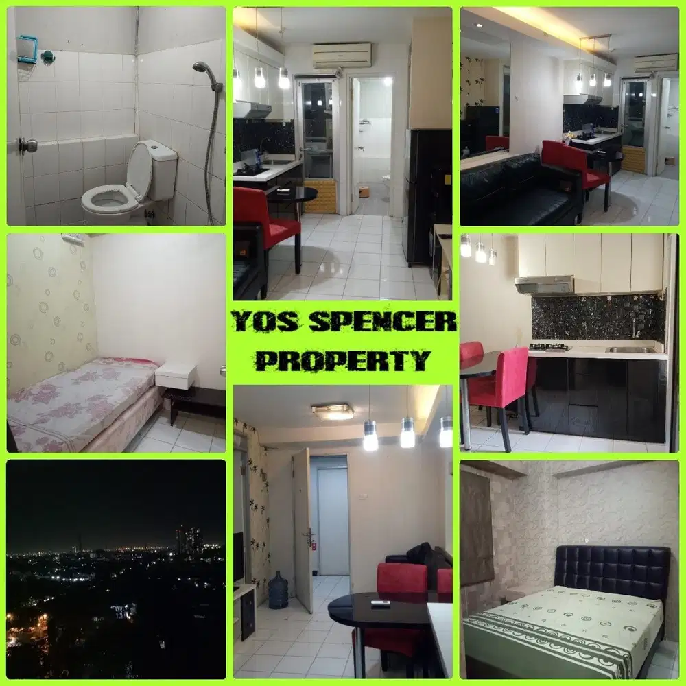 Disewakan Apartemen Gading Nias 2 Kamar Fully Furnish View Lepas