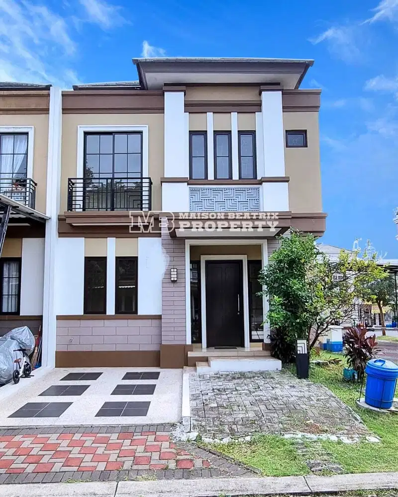 RUMAH BAGUS SANGAT TERAWAT SIAP HUNI DI THE SAVIA CLUSTER ZEVA BSD