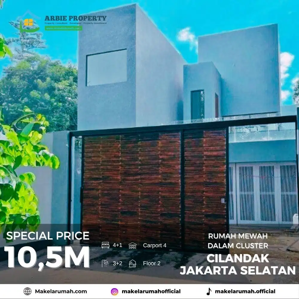 Rumah Mewah Dijual Di Taman Wijaya Kusuma Cilandak Dalam Cluster