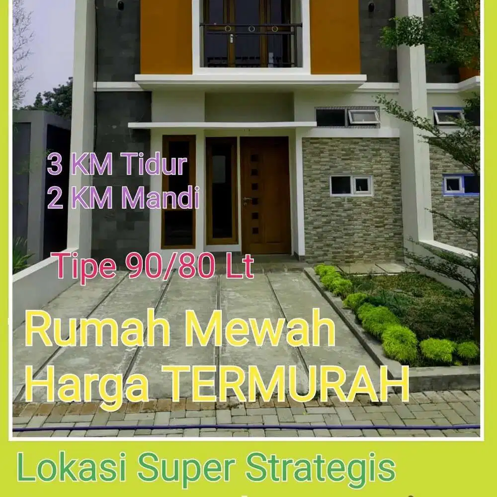 di jual Murah Rumah Besar Siap Huni 3 km Tidur  Deket jakarta selatan