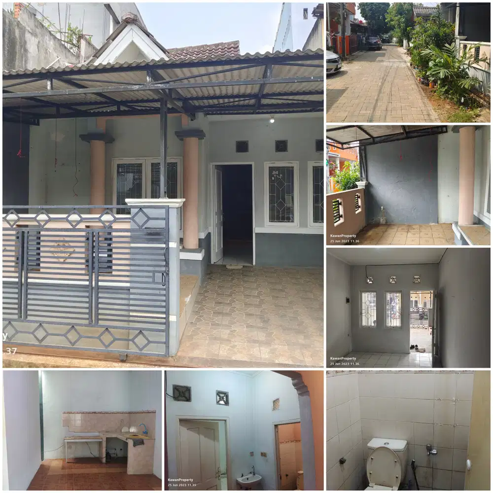Rumah 1 lantai di perum pesona karawaci, seberang summ serpong, banten