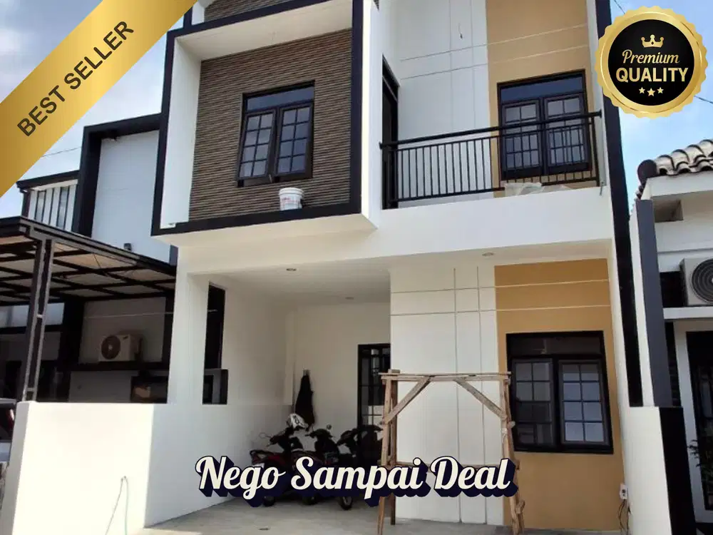 PENAWARAN TERBAIK! Rumah Baru 2 Lantai di Sayap Gegerkalong Cihanjuang