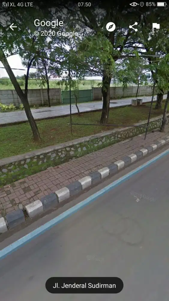 Dijual Cepat di bawah NJOP Tanah Jln.Sudirman-Tanah Tinggi,Tangerang