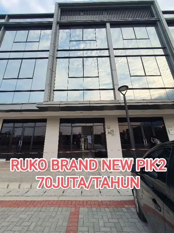 DISEWAKAN MURAH RUKO PIK2 BRAND NEW COCOK UNTUK KANTOR