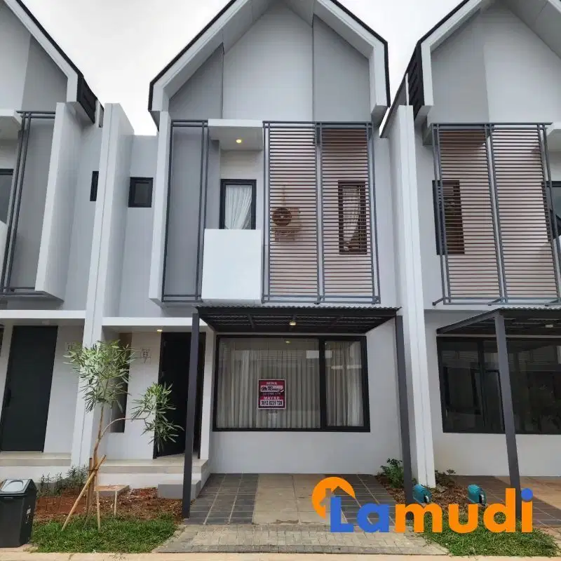 Rumah 2 lantai furnished disewakan Myza Bsd Tangerang