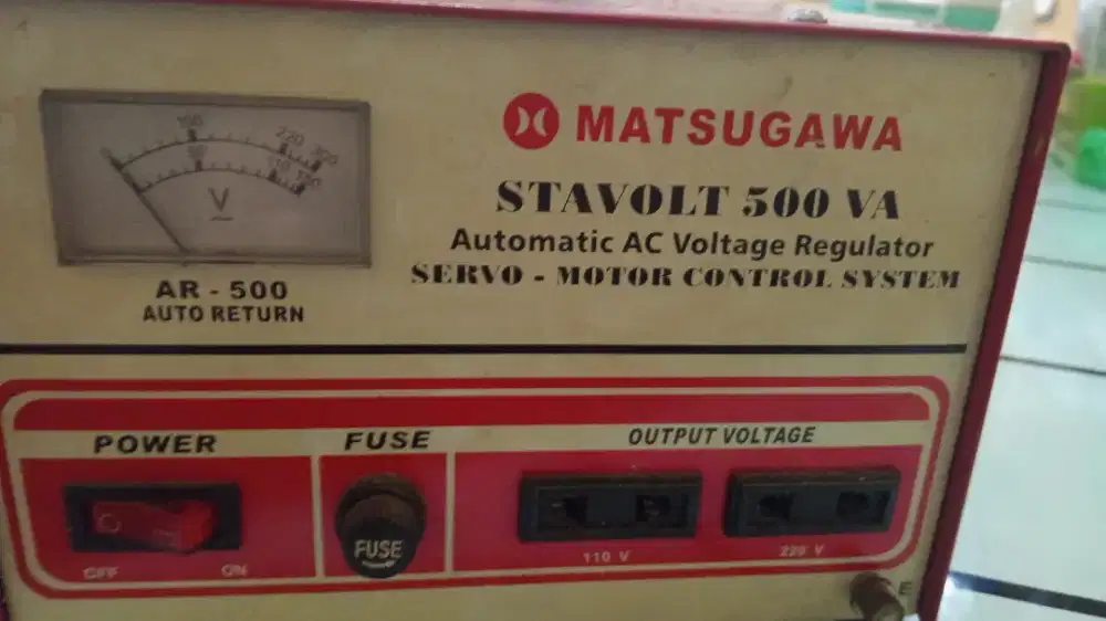 STAVOLT 500 VA Matsugawa