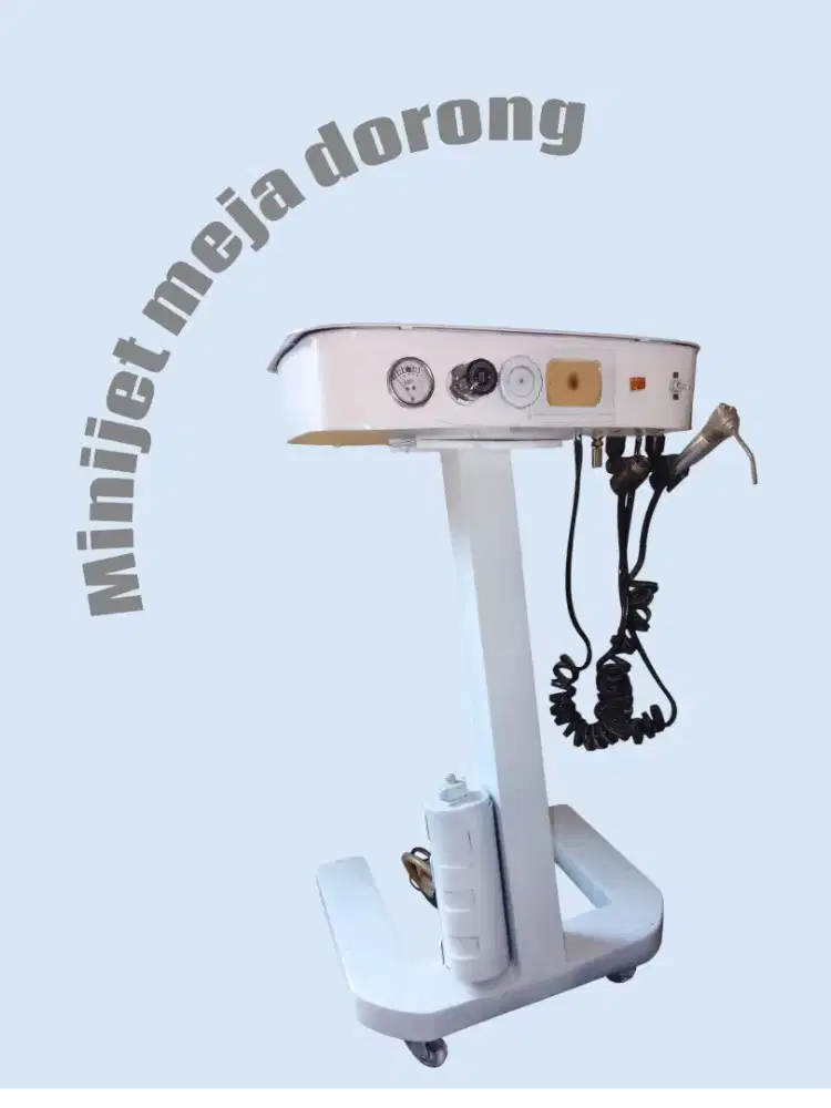 Dental minijet meja dorong