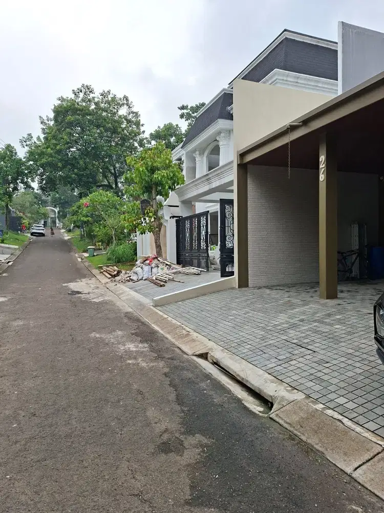 Rumah Cantik ala Eropa Fully Furnished Dengan Kolam Renang Sentul City