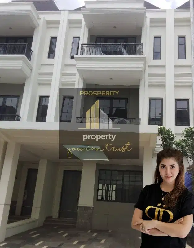 Rumah Mewah Premium 3 lantai sutera Winona harga terbaik