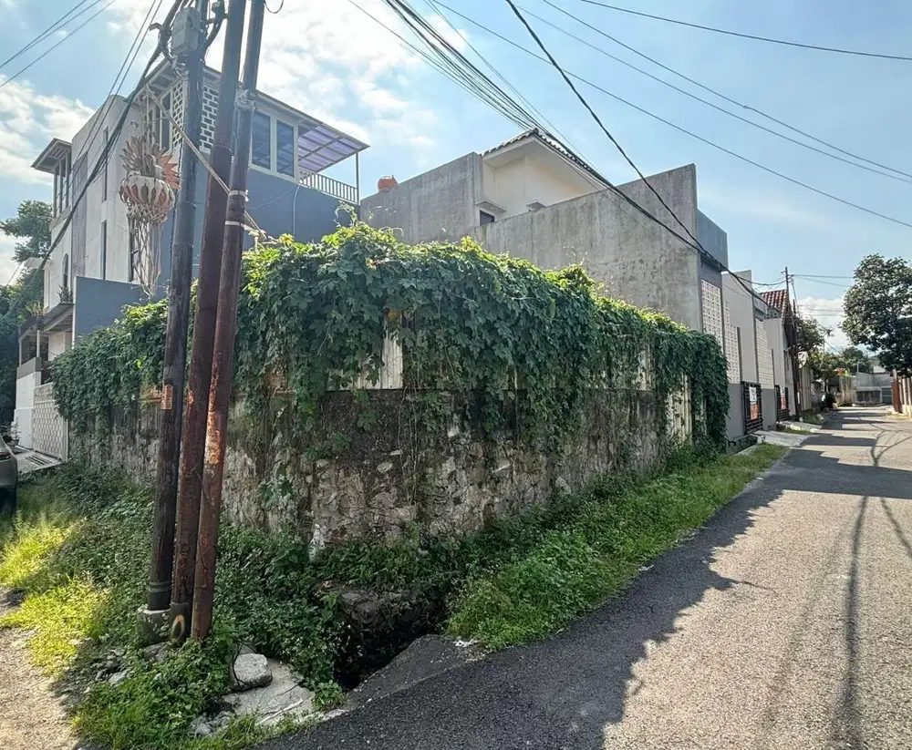 Dijual Cepat Tanah Matang Hook Full Pagar Di Komp Kalijati Antapani Ba