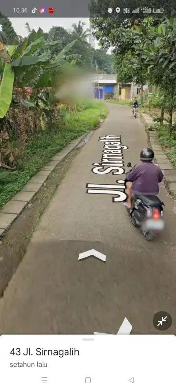 Di Jual Tanah di Cinangka Depok jln Sirnagalih  Depok