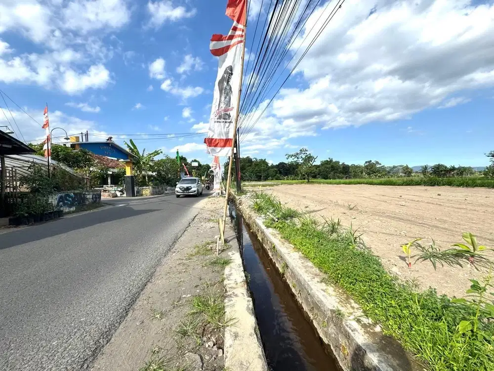 Tanah Murah Purwomartani Sleman Tepi Jalan