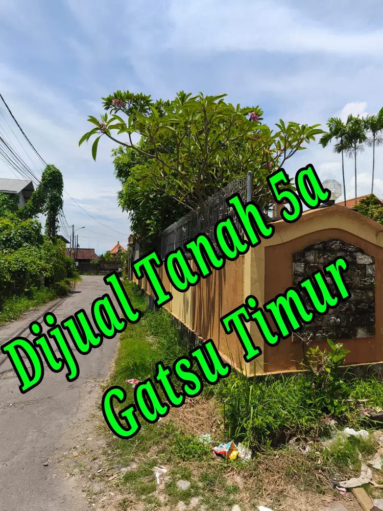Dijual Tanah 5a Lokasi di Jln Gatsu Timur Denpasar Bali