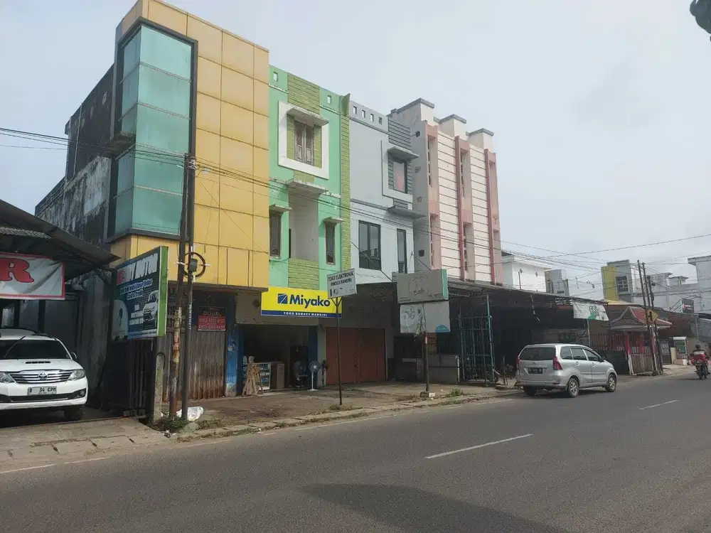DIJUAL RUKO JALAN MUSI RAYA SAKO SIMPANG BOMBAT PALEMBANG