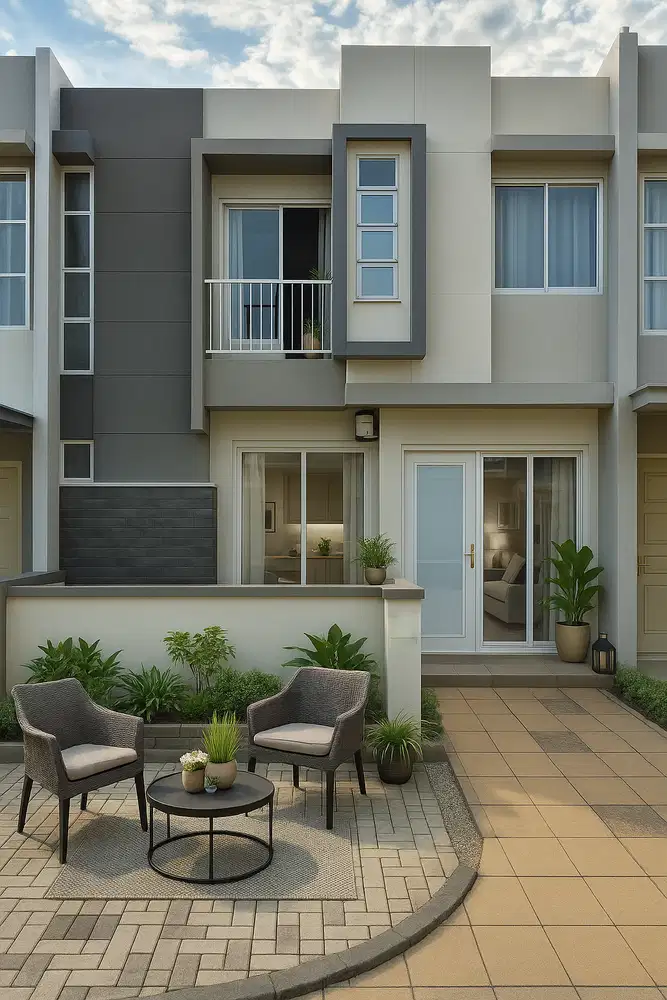 Jual Rugi Rumah Depan Pool, The Springs Cluster Canary Gading Serpong