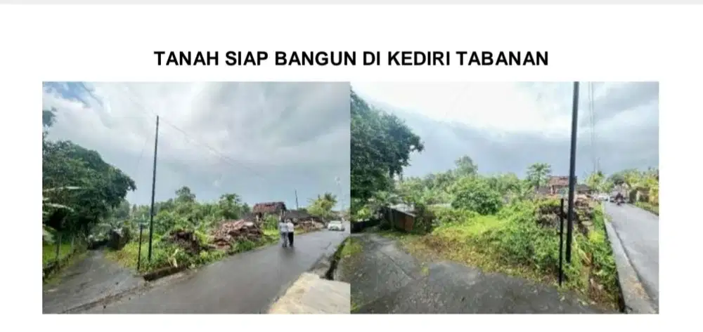 Tanah Bonus Bangunan Cocok Untuk Usaha/Investasi Di Kediri -Tabanan