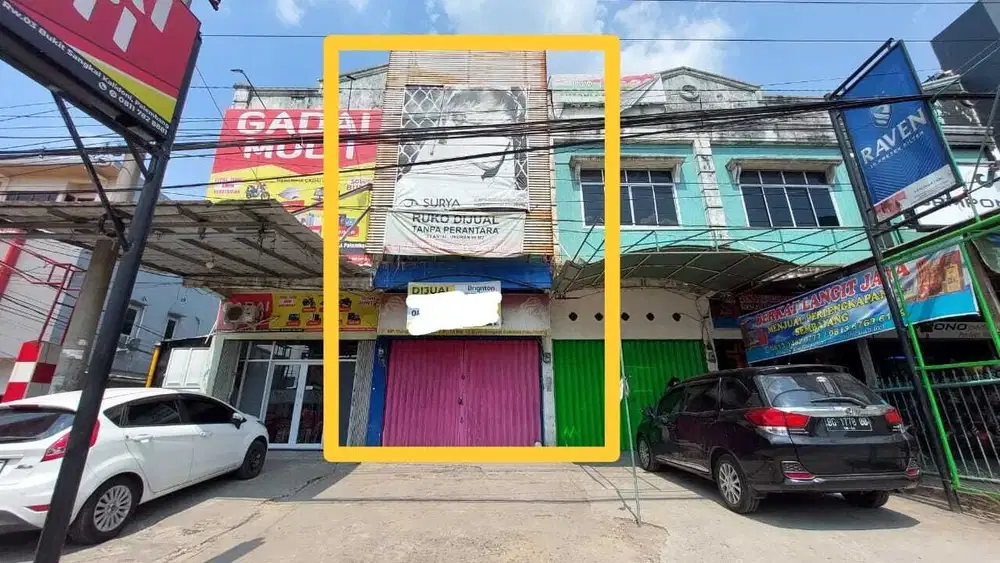 DIJUAL RUKO JALAN MP MANGKUNEGARA PALEMBANG