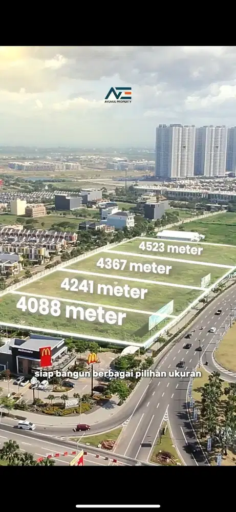 Jual Kavling Komersil Pantai Indah Kapuk Lokasi Boulevard