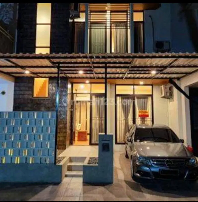 dijual rumah baruj full furnished dalam cluster Bintaro jaya sektor 9