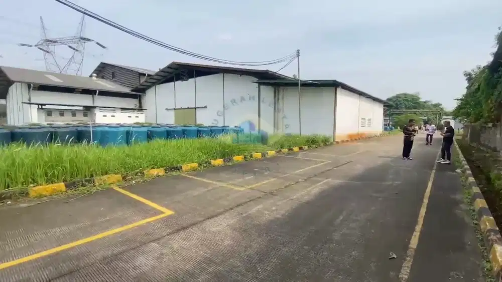 Pabrik Lokasi Strategis Dekat Tol Cikande