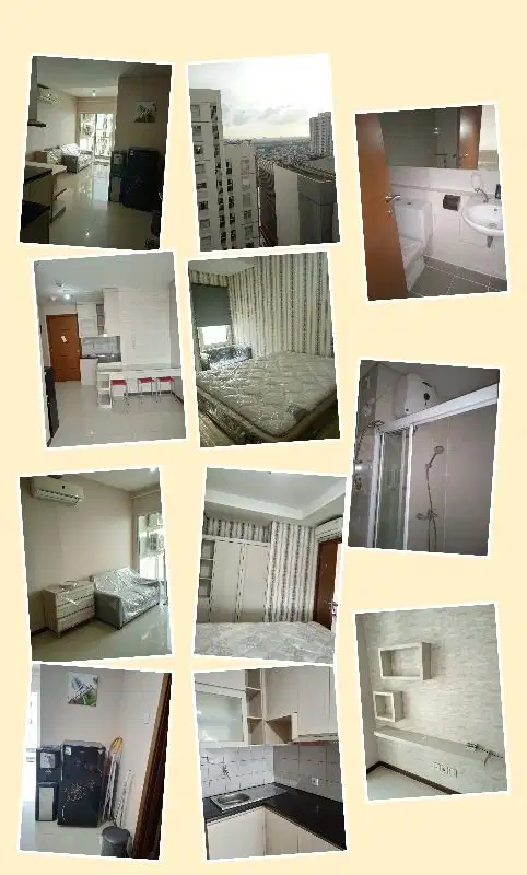 kondominium green bay Pluit  satu kamar baru renovasi  lepas tahunan