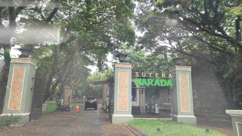 Di jual cepat kavling Alam sutera cluster Narada lokasi paling depan
