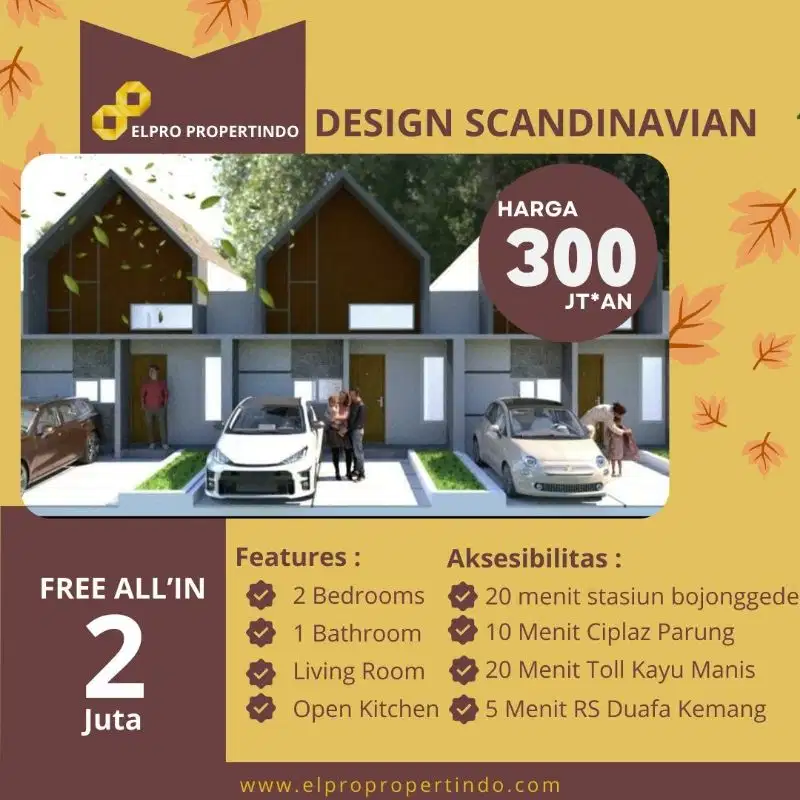 Di Jual Rumah Baru Cicilan 1 Jt An Di TajurHalang Bogor