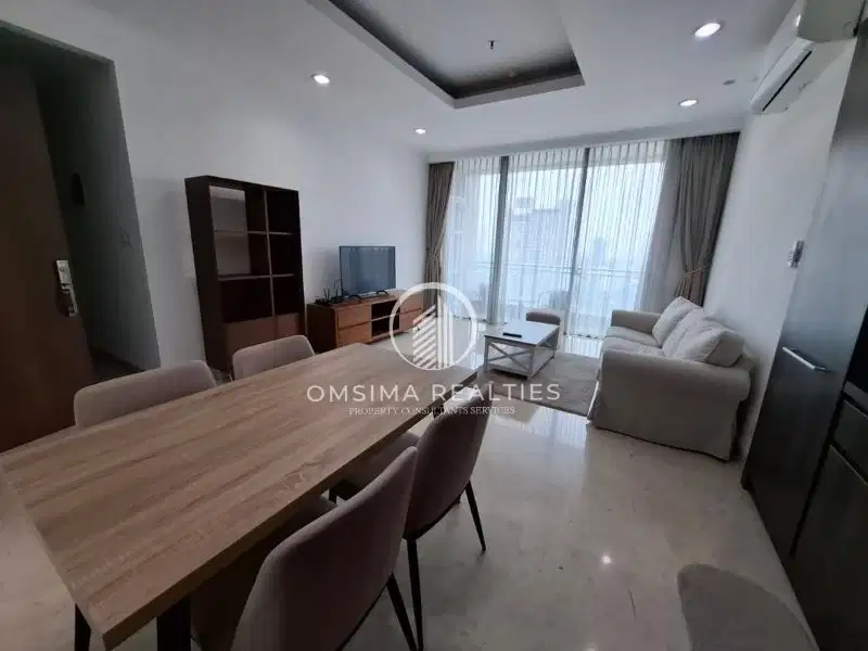 FOR RENTAL Apartemen Residence 8 Area SCBD 2 Bed 2 Bath Full Furnished