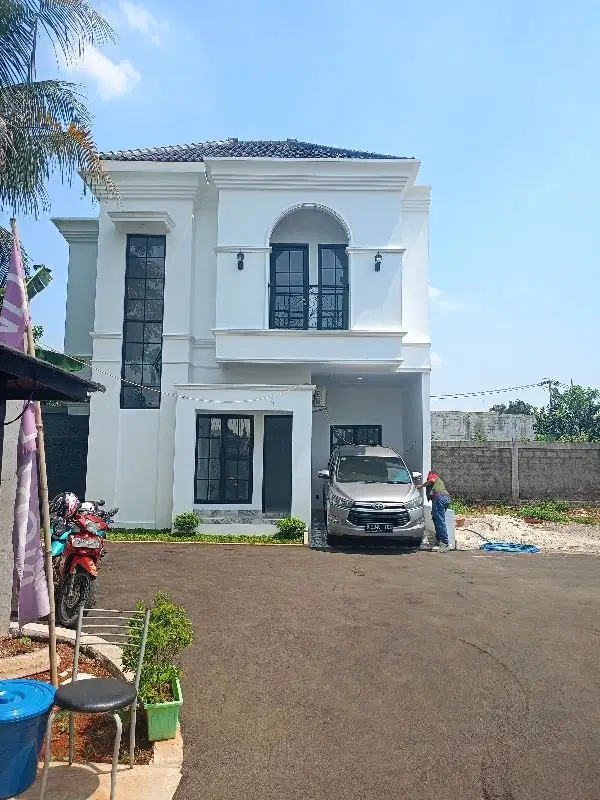 Di jual Rumah Baru siap huni Bebas Bajir Deket Pintu Tol