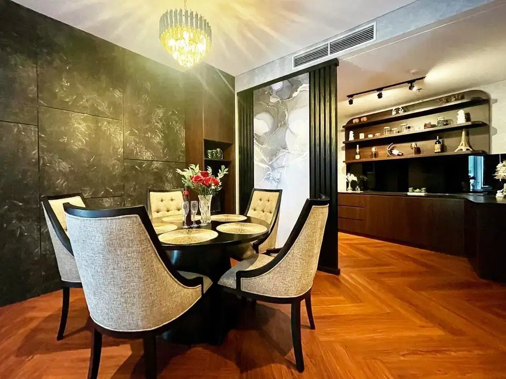 sewa apartemen regatta pantai mutiara jakarta 2 kamar furnish