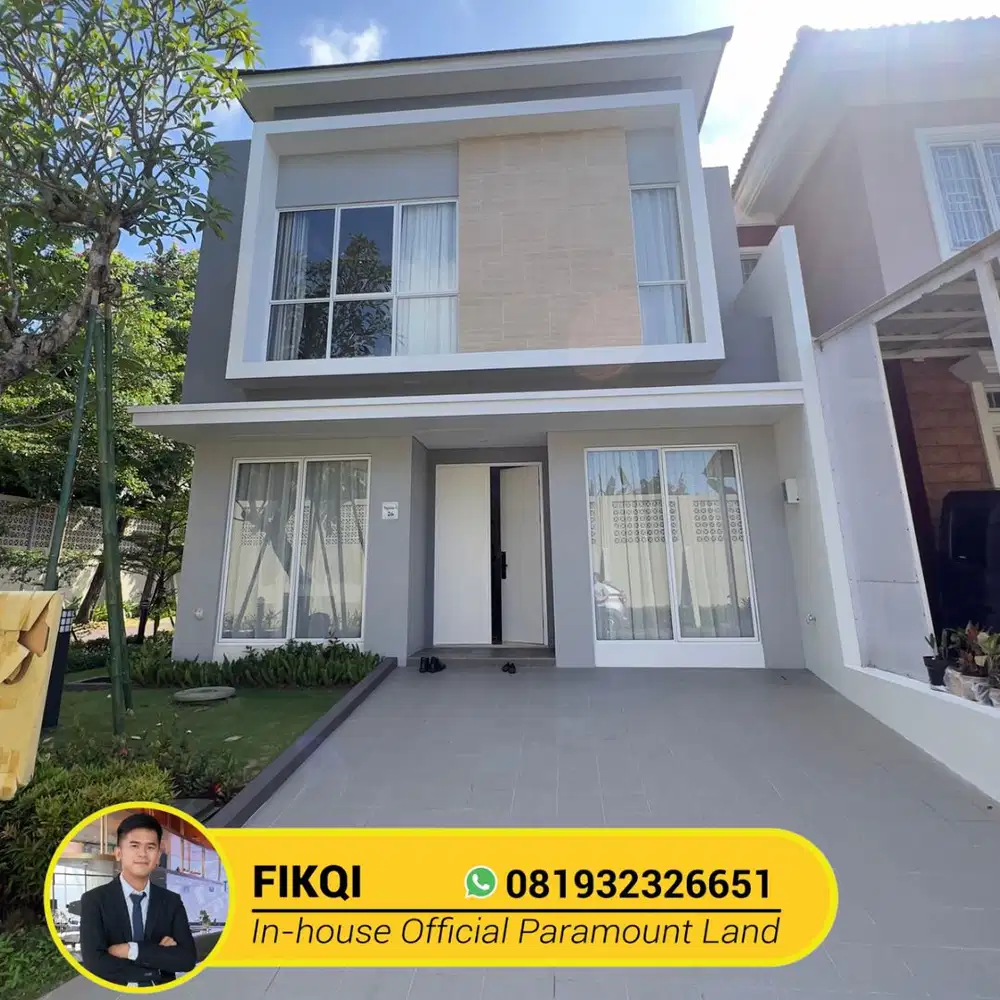 Rumah Hoek Mewah Cluster Trimezia Cicil Developher 120x