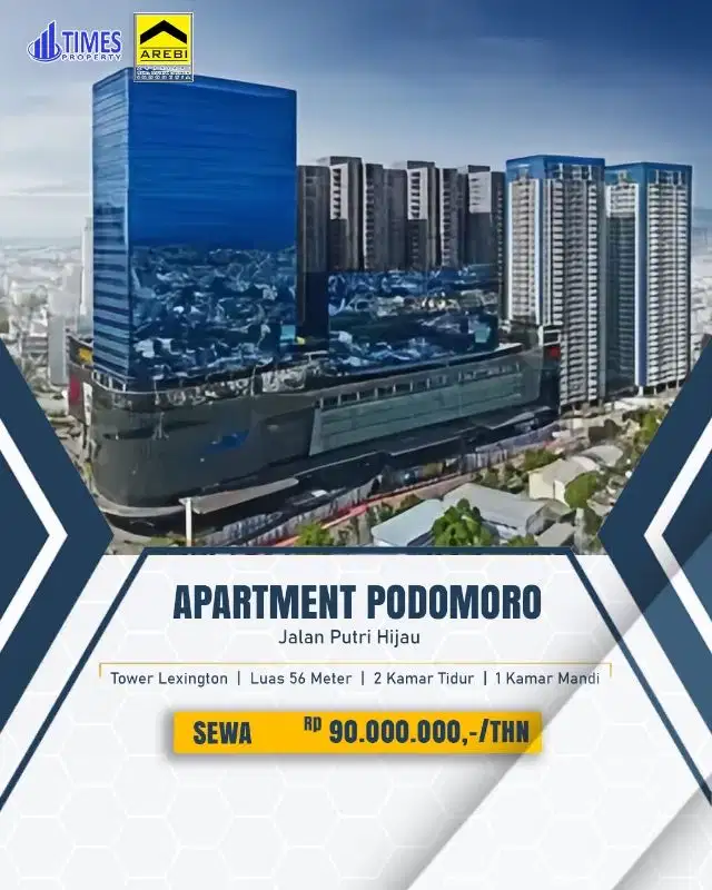 Apartemen Disewakan Di Podomoro